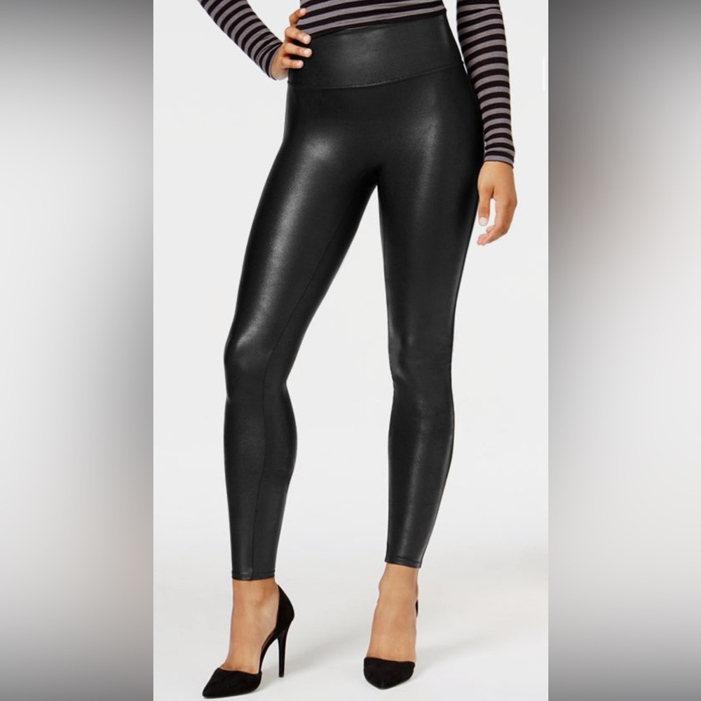 Spanx Leather Leggings